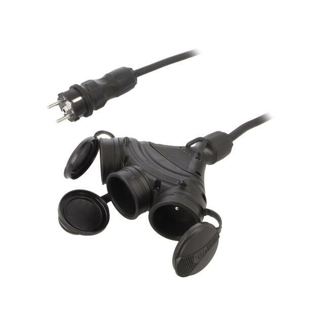 KEL Extension lead; H05RR-F; 3G1.5mm2
