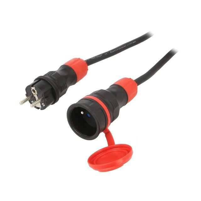 KEL Extension lead; H05RR-F; 3G1.5mm2