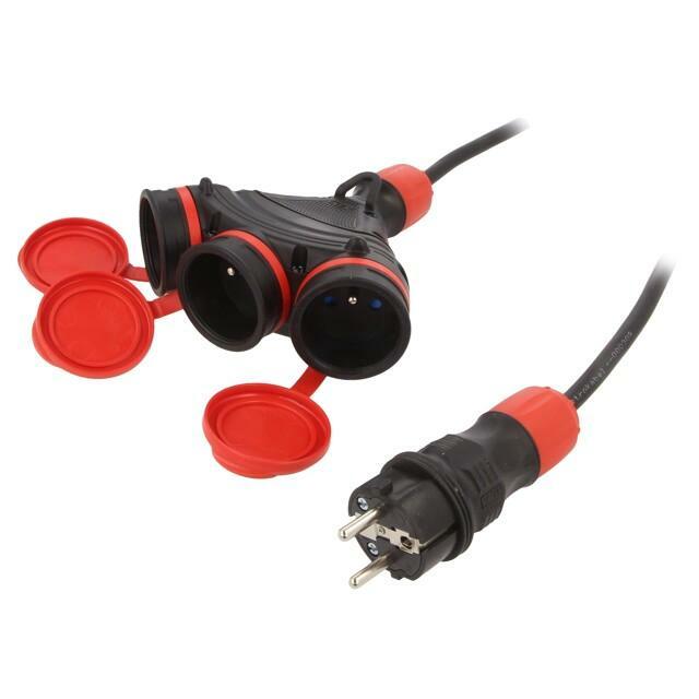 KEL Extension lead; H05RR-F; 3G2.5mm2
