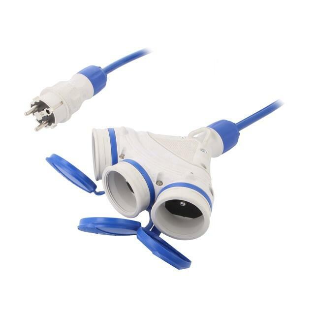 KEL Extension lead; H07BQ-F; 3G1.5mm2
