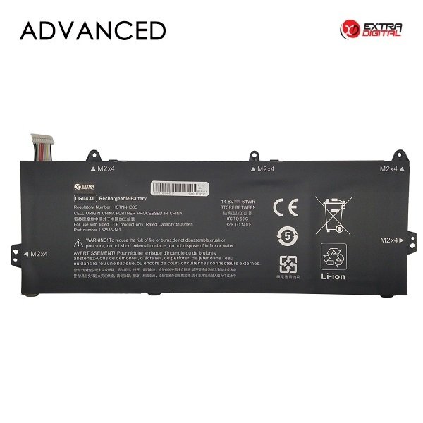 EXTRADIGITAL Notebook Battery HP LG04XL, 4100mAh