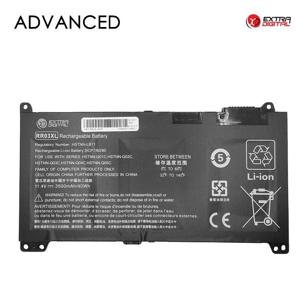 EXTRADIGITAL Notebook Battery HP RR03XL, 3500mAh