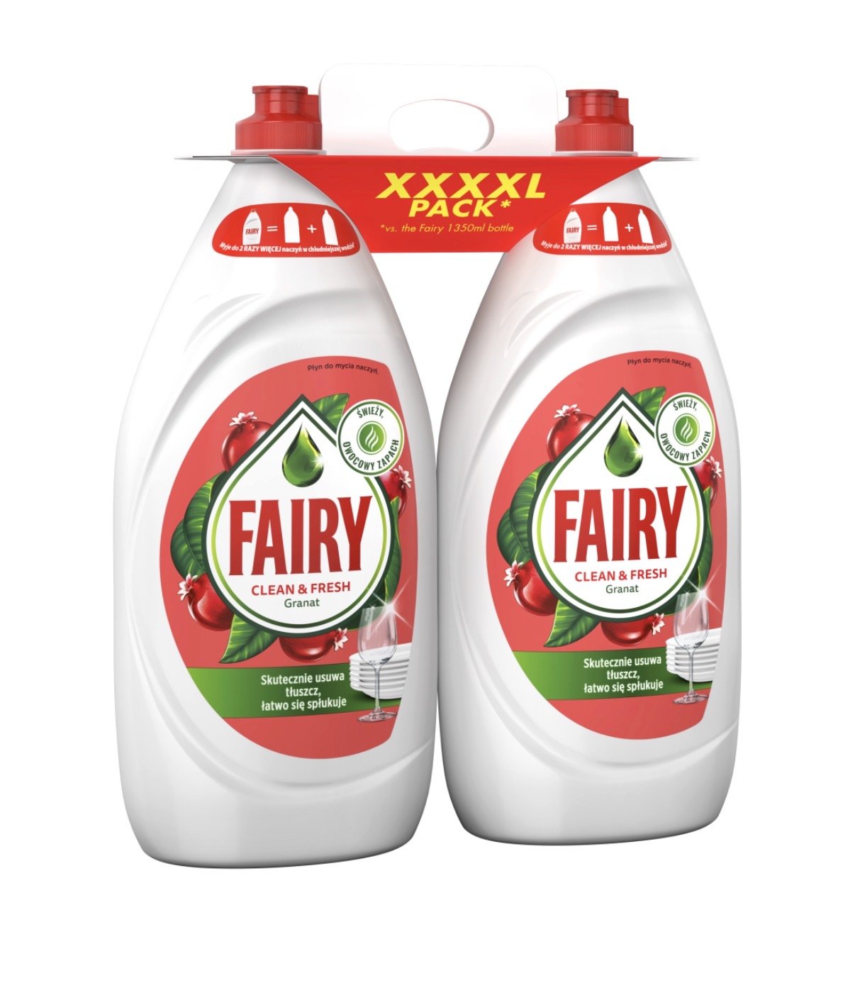FAIRY Pomegranate trauku mazgāšanas līdzeklis, komplekts