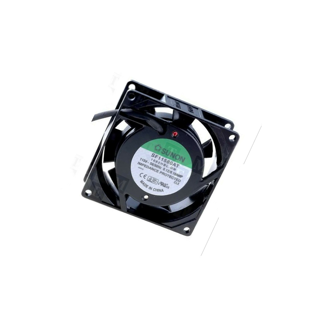 SUNON Fan: AC; 80x80x25mm; axial; 115VAC