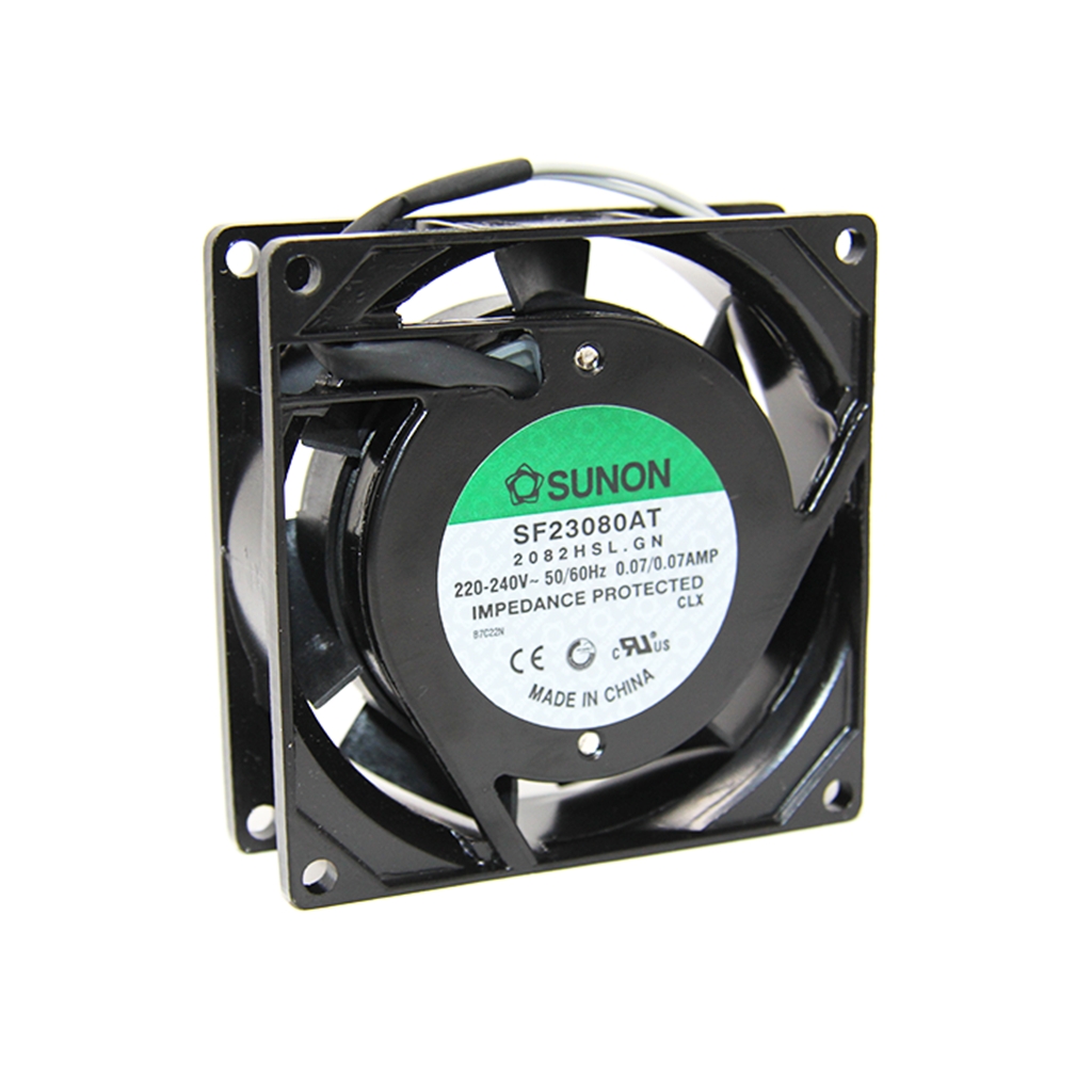 SUNON Fan: AC; 80x80x25mm; axial; 230VAC