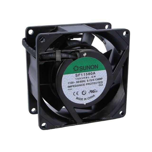 SUNON Fan: AC; 80x80x38mm; axial; 115VAC