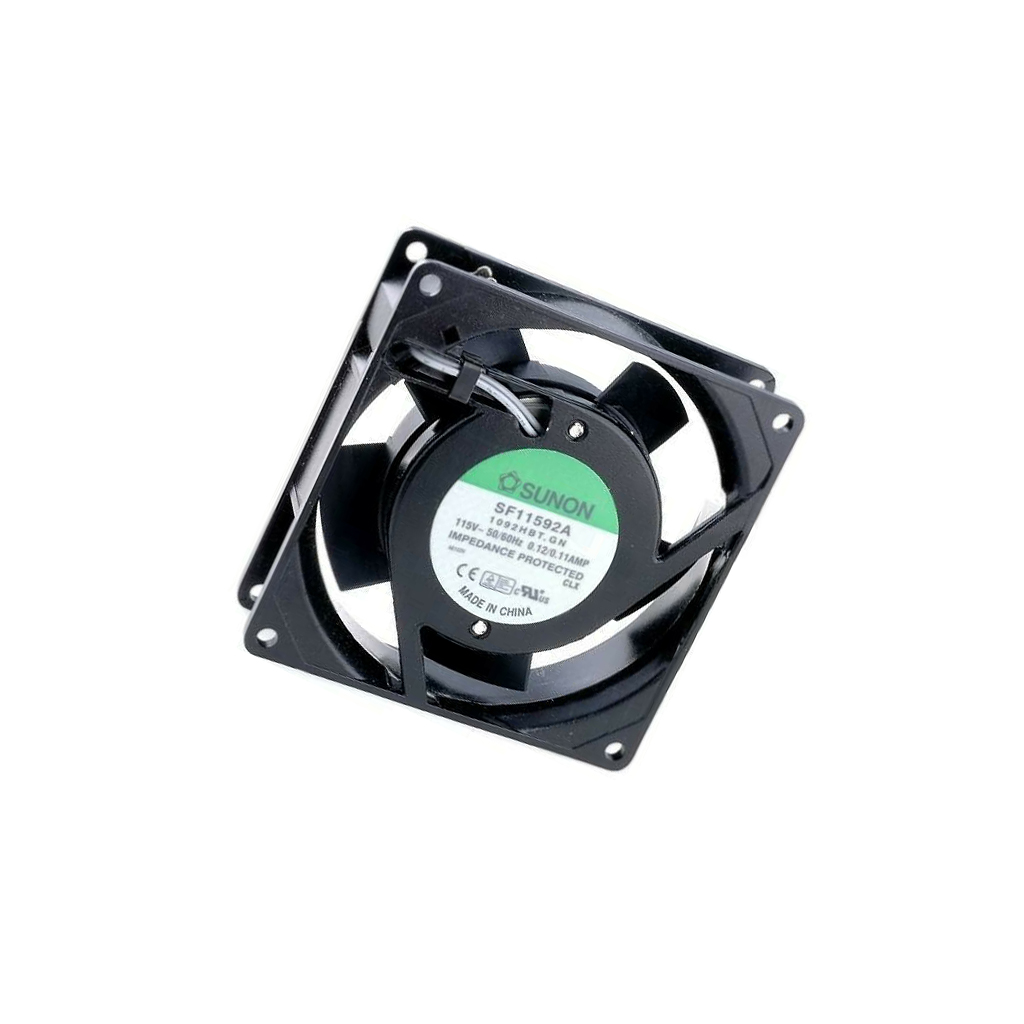 SUNON Fan: AC; 92x92x25mm; axial; 115VAC