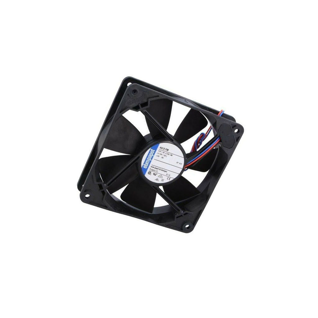 EBM-PAPST Fan: DC; 119x119x25mm; axial; 12VDC