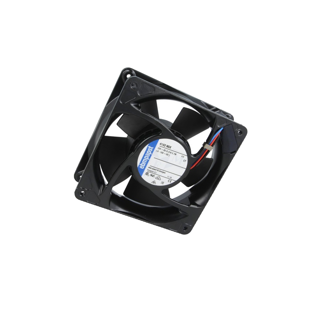 EBM-PAPST Fan: DC; 119x119x38mm; axial; 12VDC
