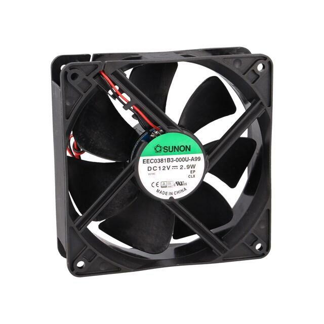 SUNON Fan: DC; 120x120x38mm; axial; 12VDC