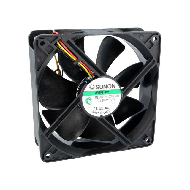 SUNON Fan: DC; 120x120x38mm; axial; 12VDC