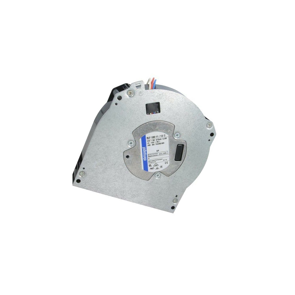 EBM-PAPST Fan: DC; 127x127x25mm; blower; 12VDC