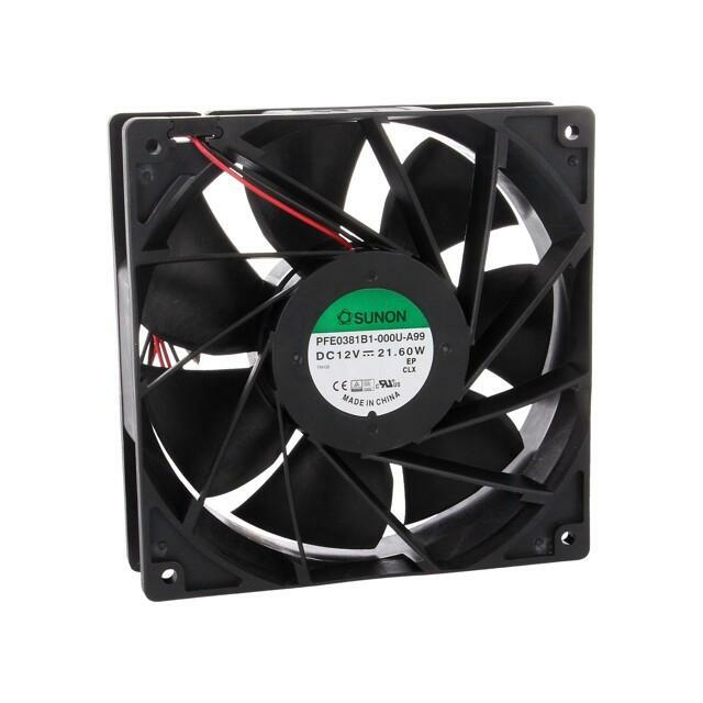 SUNON Fan: DC; 140x140x38mm; axial; 12VDC