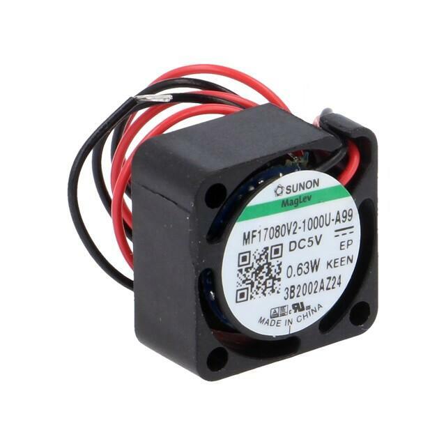 SUNON Fan: DC; 17x17x8mm; axial; 5VDC