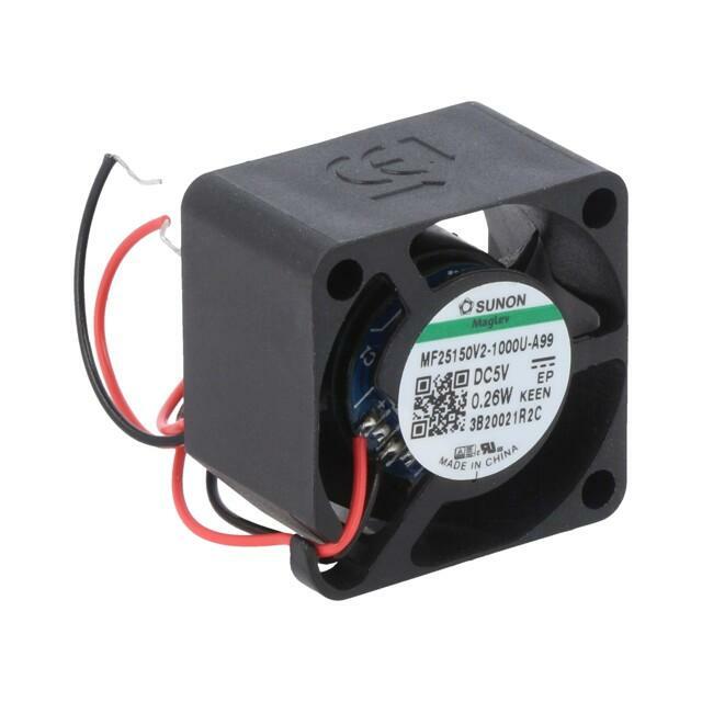 SUNON Fan: DC; 25x25x15mm; axial; 5VDC