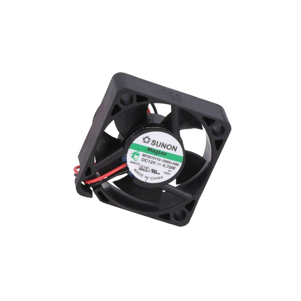 SUNON Fan: DC; 30x30x10mm; axial; 12VDC