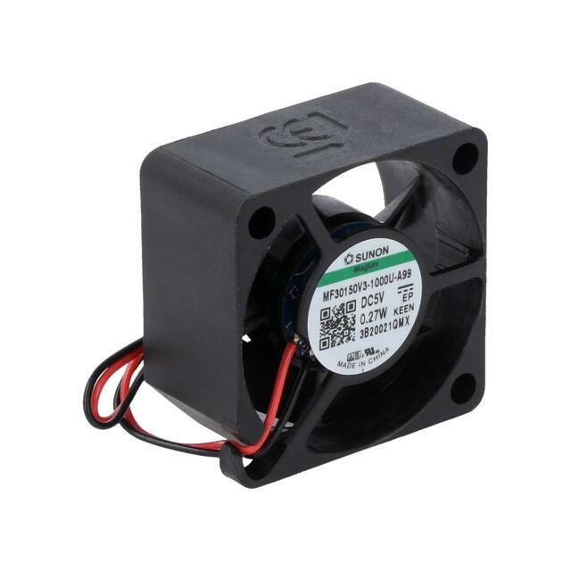 SUNON Fan: DC; 30x30x15mm; axial; 5VDC