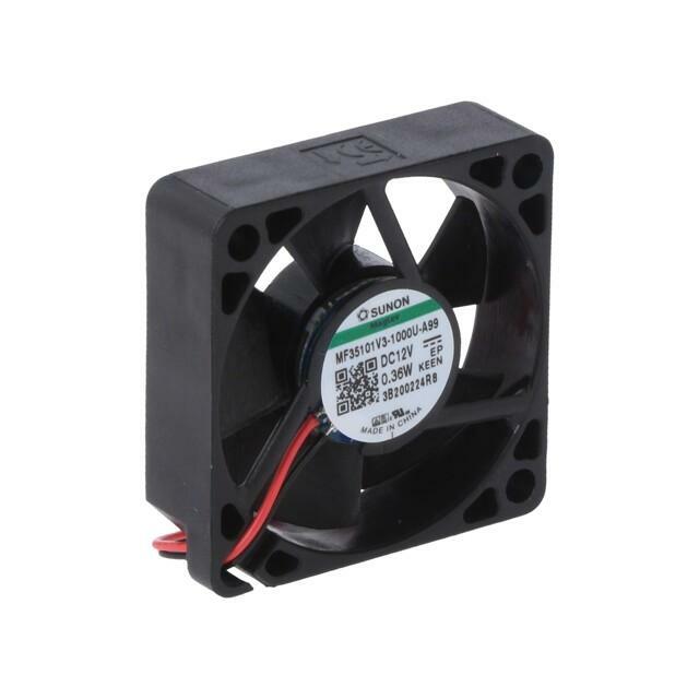 SUNON Fan: DC; 35x35x10mm; axial; 12VDC