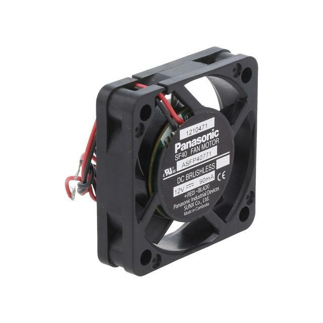 PANASONIC Fan: DC; 40x40x10mm; axial; 12VDC