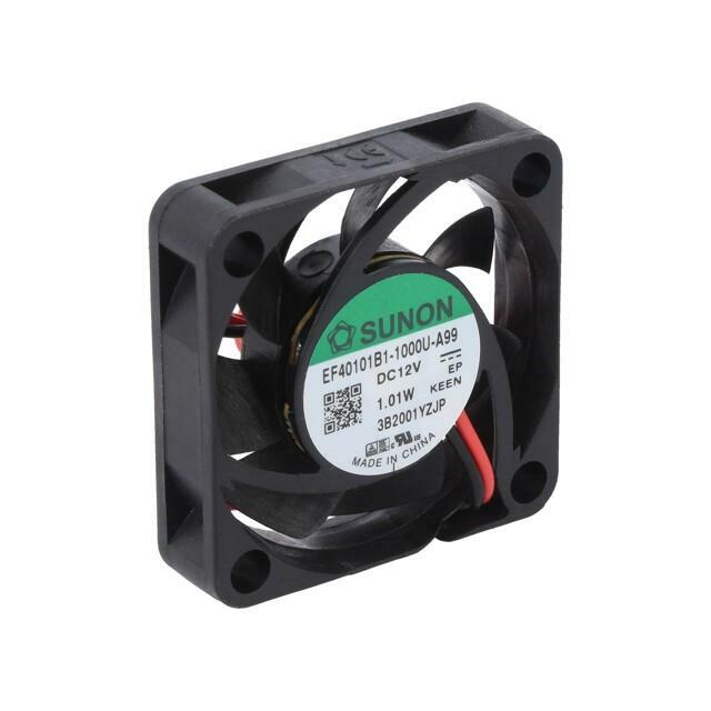 SUNON Fan: DC; 40x40x10mm; axial; 12VDC