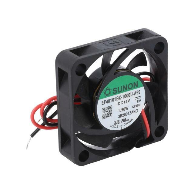 SUNON Fan: DC; 40x40x10mm; axial; 12VDC