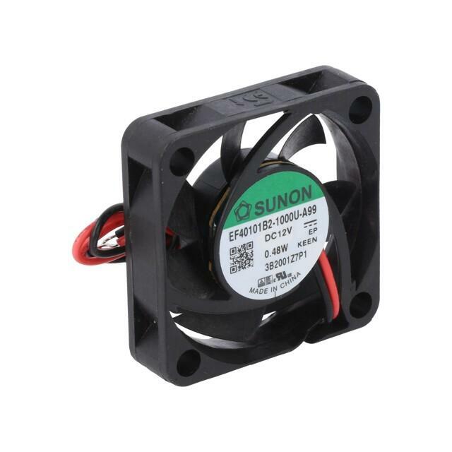 SUNON Fan: DC; 40x40x10mm; axial; 12VDC