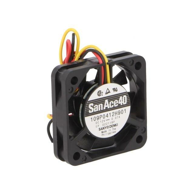 SANYO DENKI Fan: DC; 40x40x10mm; axial