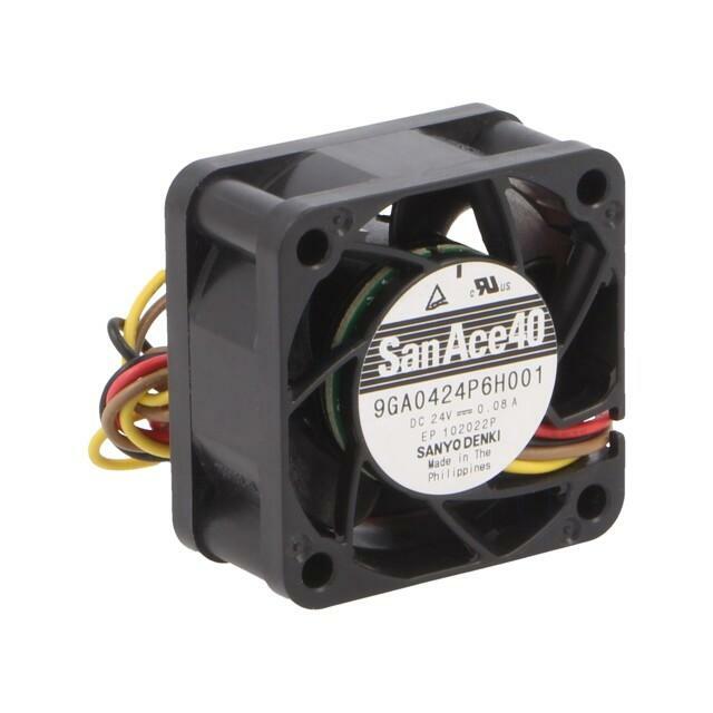 SANYO DENKI Fan: DC; 40x40x20mm; axial