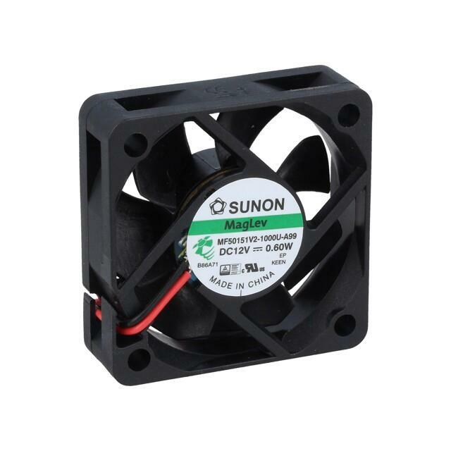 SUNON Fan: DC; 50x50x15mm; axial; 12VDC