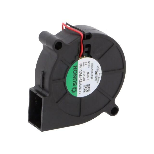 SUNON Fan: DC; 51.6x51.7x15mm