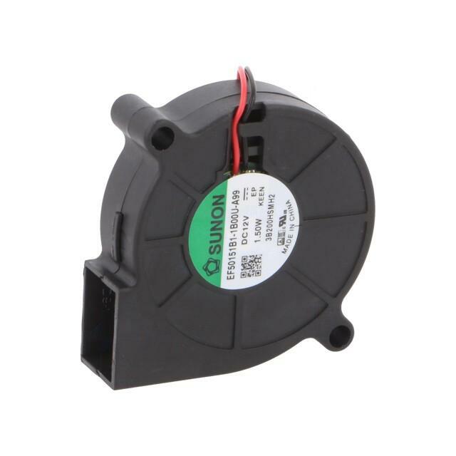 SUNON Fan: DC; 51.6x51.7x15mm