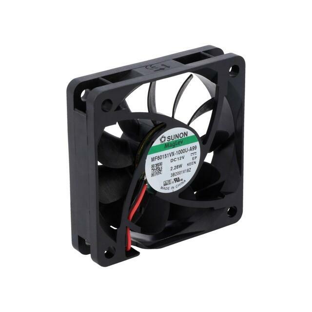 SUNON Fan: DC; 60x60x15mm; axial; 12VDC