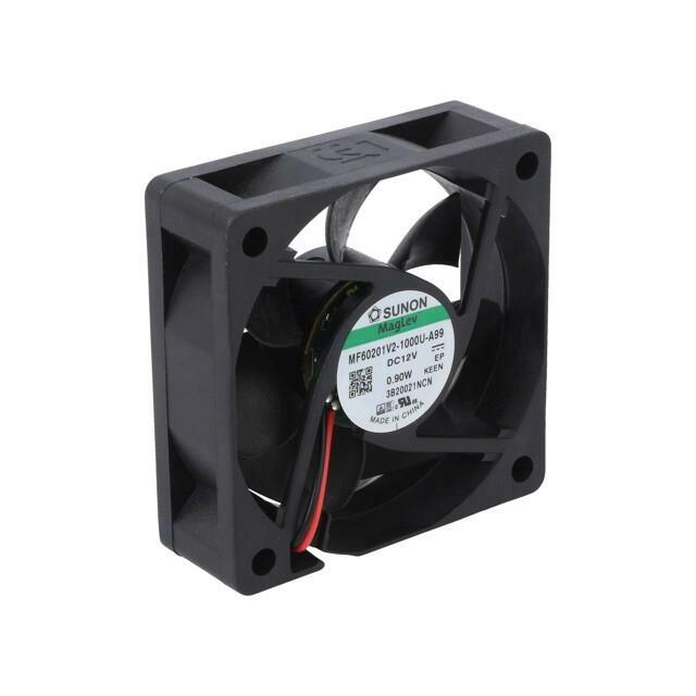 SUNON Fan: DC; 60x60x20mm; axial; 12VDC