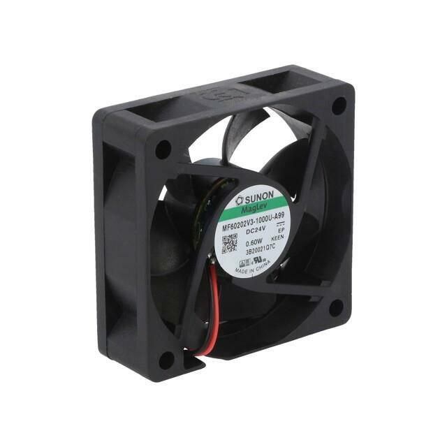 SUNON Fan: DC; 60x60x20mm; axial; 24VDC