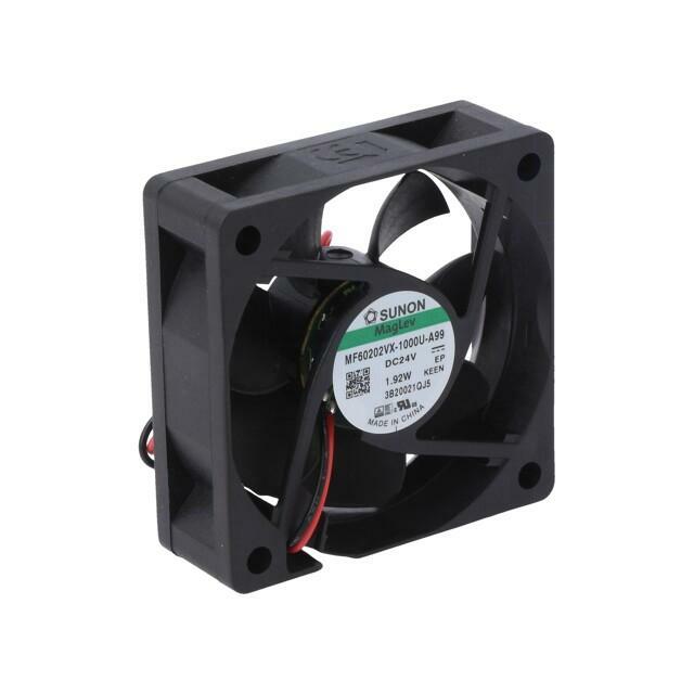 SUNON Fan: DC; 60x60x20mm; axial; 24VDC