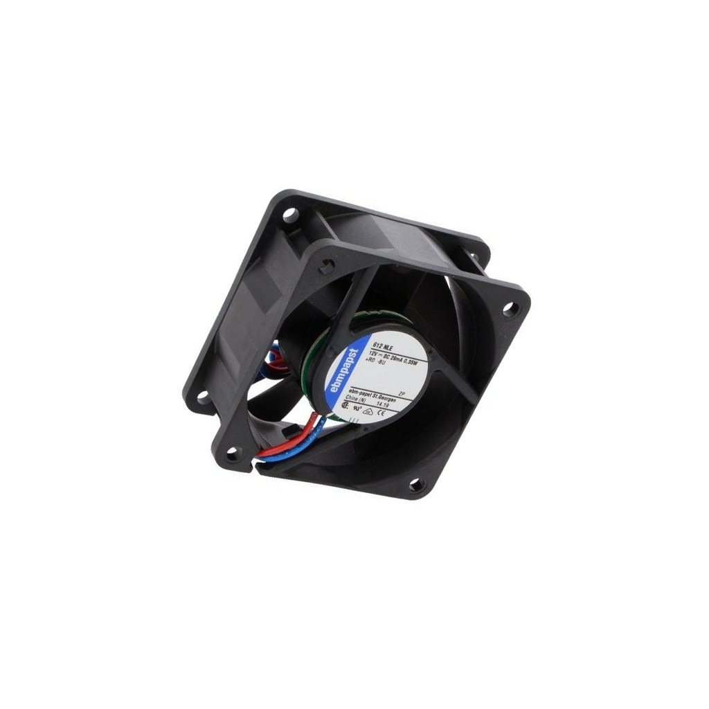 EBM-PAPST Fan: DC; 60x60x25mm; axial; 12VDC