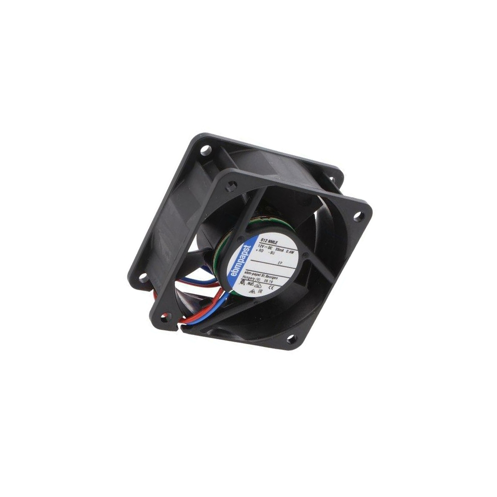 EBM-PAPST Fan: DC; 60x60x25mm; axial; 12VDC