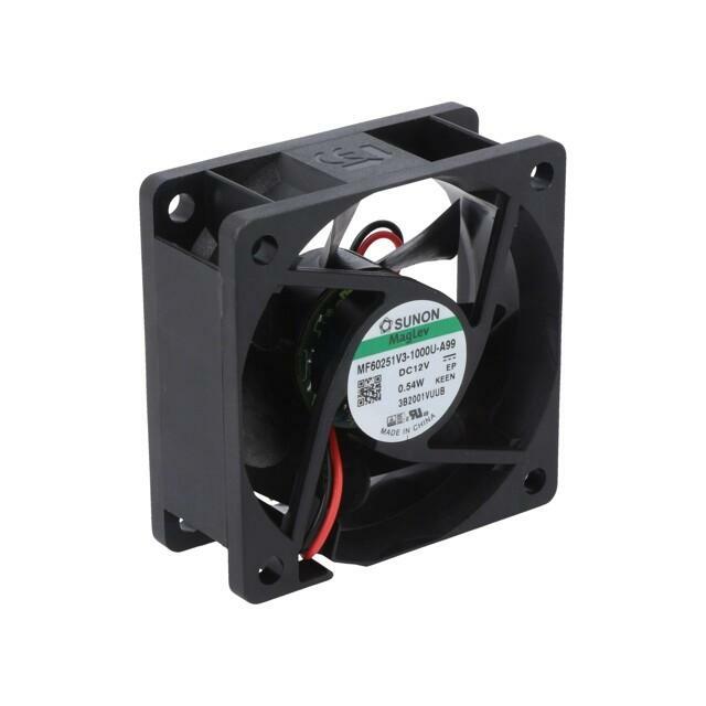 SUNON Fan: DC; 60x60x25mm; axial; 12VDC