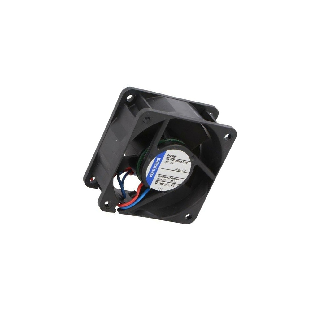 EBM-PAPST Fan: DC; 60x60x25mm; axial; 12VDC