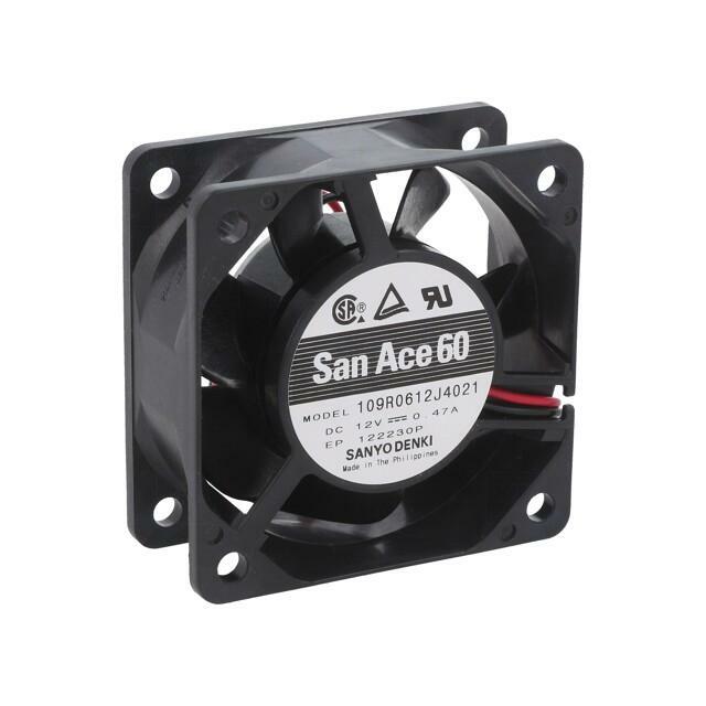 SANYO DENKI Fan: DC; 60x60x25mm; axial