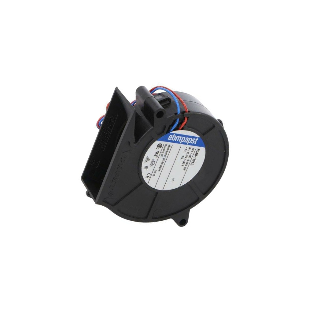 EBM-PAPST Fan: DC; 75x75x27mm; blower; 12VDC