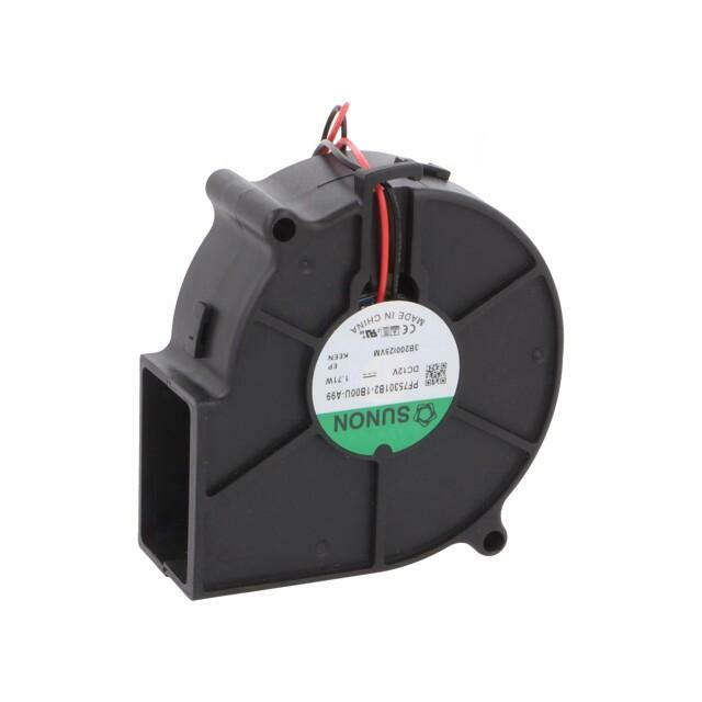 SUNON Fan: DC; 75x75x30mm; blower; 12VDC