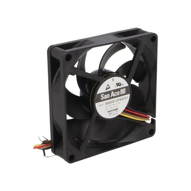 SANYO DENKI Fan: DC; 80x80x20mm; axial