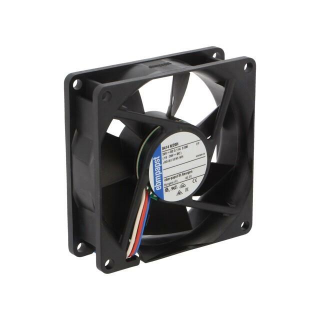 EBM-PAPST Fan: DC; 80x80x25.4mm; axial