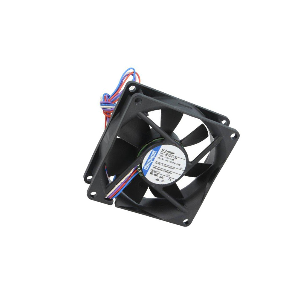 EBM-PAPST Fan: DC; 80x80x25mm; axial; 12VDC