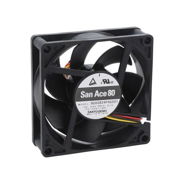 SANYO DENKI Fan: DC; 80x80x25mm; axial