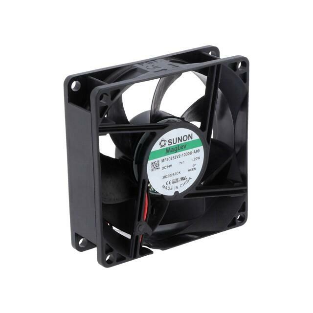 SUNON Fan: DC; 80x80x25mm; axial; 24VDC