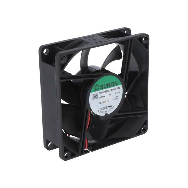 SUNON Fan: DC; 80x80x25mm; axial; 24VDC