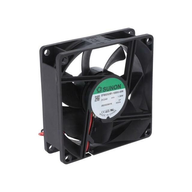 SUNON Fan: DC; 80x80x25mm; axial; 24VDC