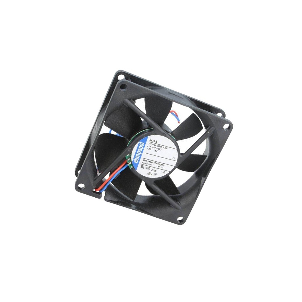 EBM-PAPST Fan: DC; 80x80x25mm; axial; 24VDC